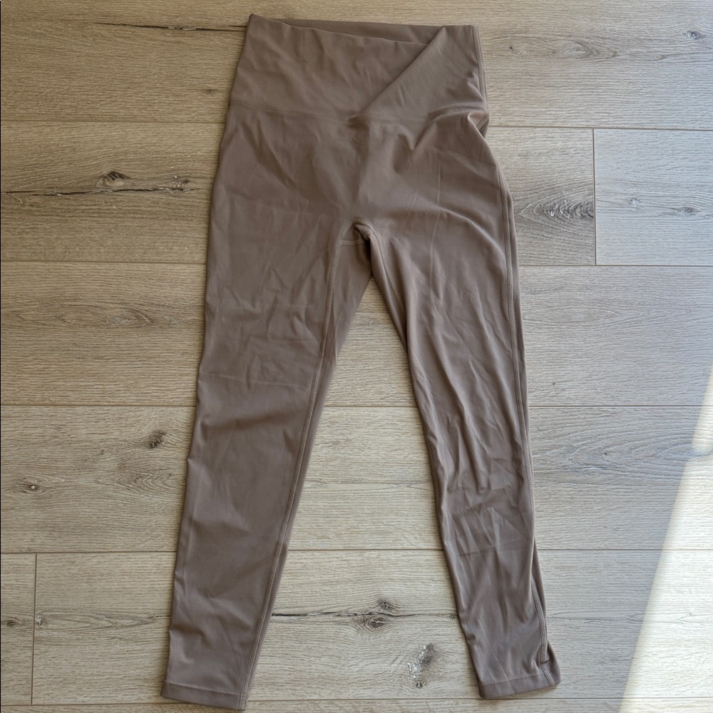 High-Waisted Tan Leggings